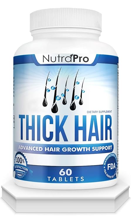 Thick Hair Growth Vitamins Hair Growth Pills With DHT Blocker Stimulates Faster Growth for Weak, Thinning HairBiotin Hair Supplements with Keratin & Collagen Helps Men&Women Grow Perfect Hair.