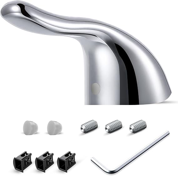 Enhon Lever Handle Kit and Handle Screw Kit (Polished Chrome)
