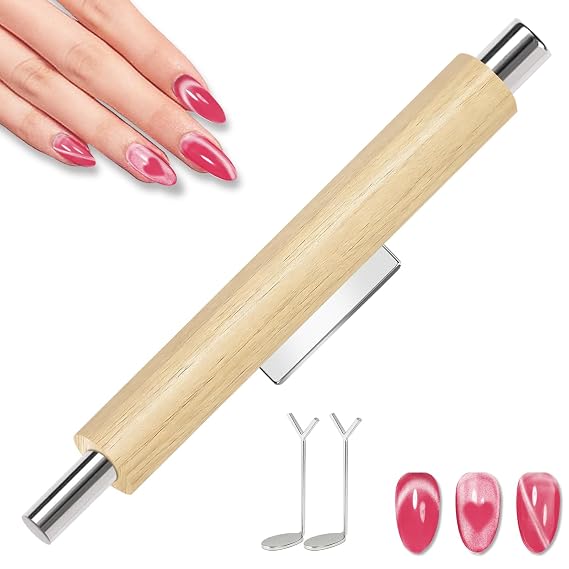 4-in-1 Cat Eye Magnet with Heart Tool for Cat Eye Gel