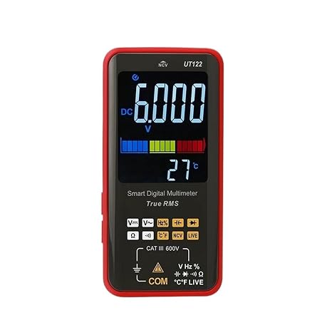 Digital Multimeter UT121A UT121B UT122 6099 Counts Votage Tester Professional Electrician Multi Meter LIVE(UT122)