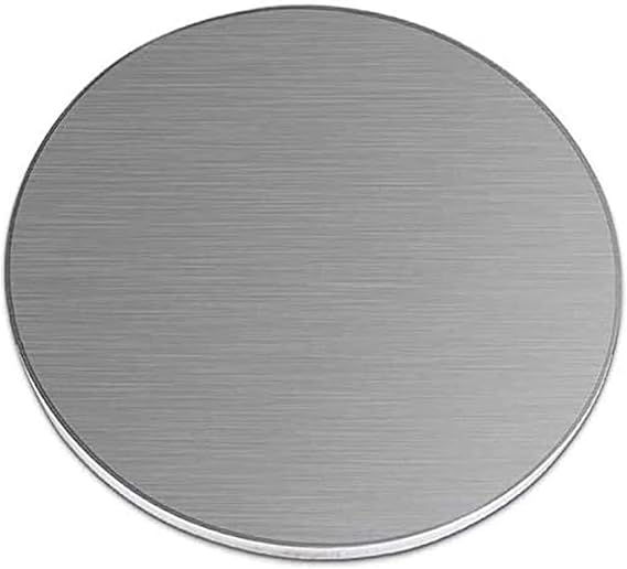Round 304 Stainless Steel Solid Round Gasket Sheets Metal Plates Diameter 150MM Neat Edges Easy Welding Disc Panel for Military Textiles,3mm