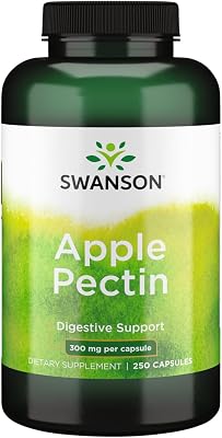 Swanson Apple Pectin 300 Milligrams 250 Capsules
