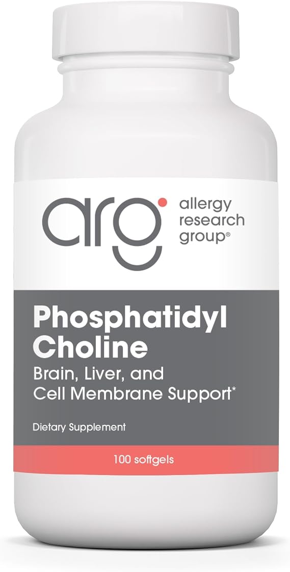 ARG Phosphatidyl Choline 385 mg Lecithin, Brain Support, 100 Count