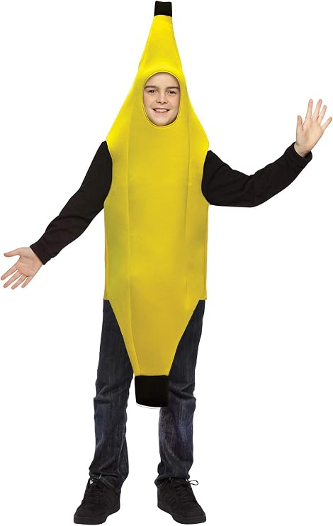 Rasta Imposta Ultimate Banana Tropical Fruit Halloween Costume, Teen Size