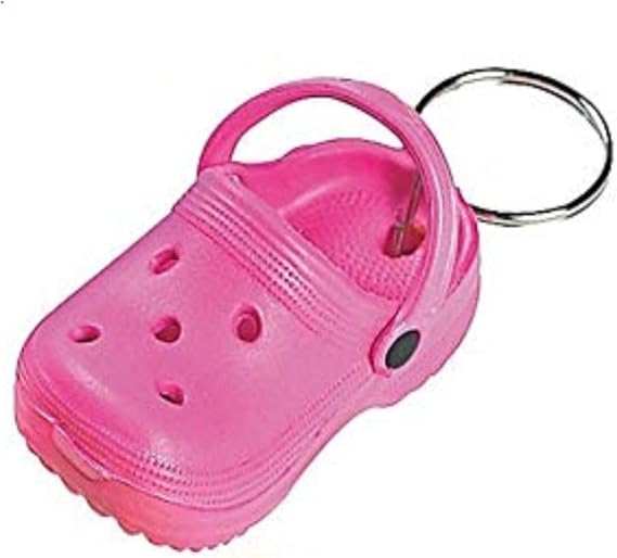 Biblebanz Pink Croc Shoe Keychain (1 Count)
