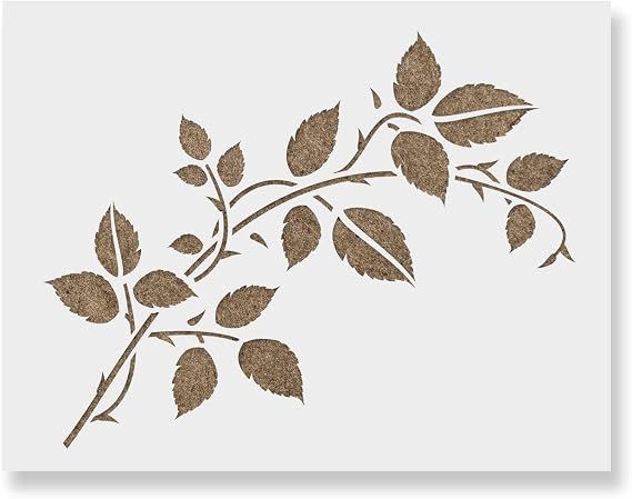 Vine Stencil - Ivy & Leaf Stencils, Nature & Floral Decor