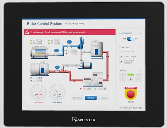 MT8100iE Weintek 10.2" Graphic HMI