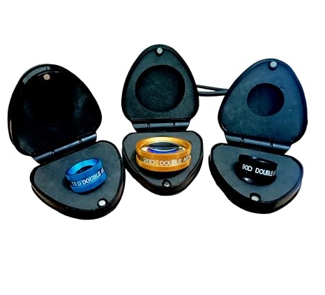 Double Aspheric Lens Pack, 20D, 90D & 78D, Optometry & Ophthalmology