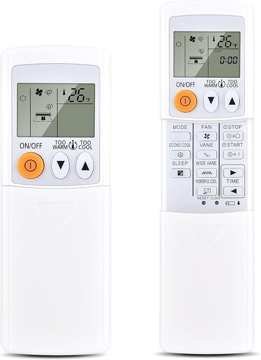 Replacement Remote Control for Mitsubishi Electric Mr Slim Air Conditioner