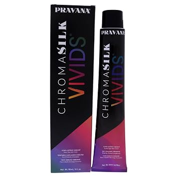 Pravana Chromasilk Vivids Long-lasting Vibrant Color - Green, 3 Ounces (Pack of 2)