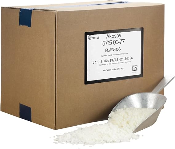 415 Soy Wax Flakes, All Natural Soy Wax (10-45LB) Wholesale Candle Wax for Candle Making Supplies (10 LB)