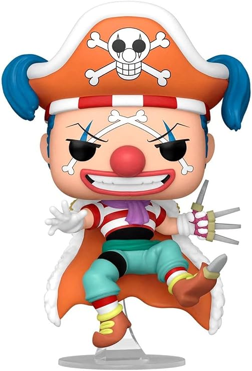 Funko Pop! One Piece 1276 Buggy The Palyaço Sticker Special Edition