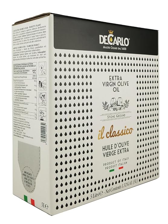 De Carlo Il Classico 5L Bag-in-Box Extra Virgin Olive Oil