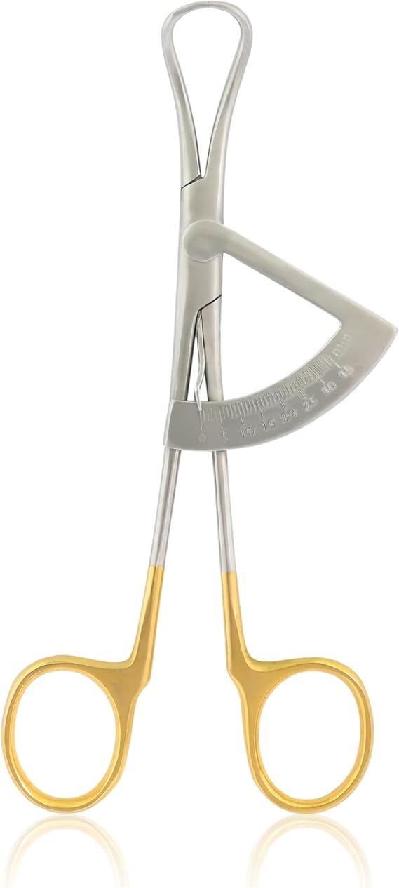 OdontoMed2011 Bone Ridge Mapping Caliper Ring Style Dental - Gold Handles ODM
