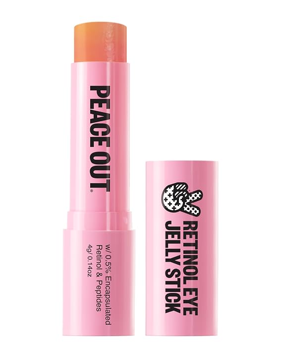 PEACE OUT Retinol Eye Jelly Stick Hydrating Under Eye Treatment (0.14 oz)