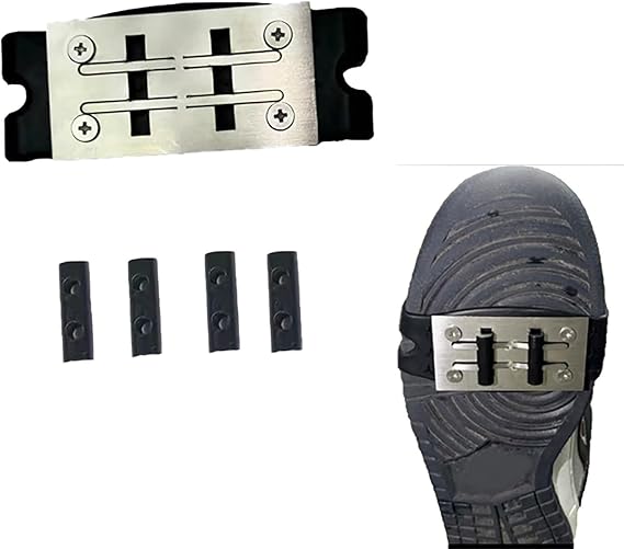 Bicycle Friction Spark Tool Pads, Motorcycle, Bicycle Flint Pads, Skateboard Accessories, Foot Brake Sparking Foot Pressure Slider Riding Shoe Covers