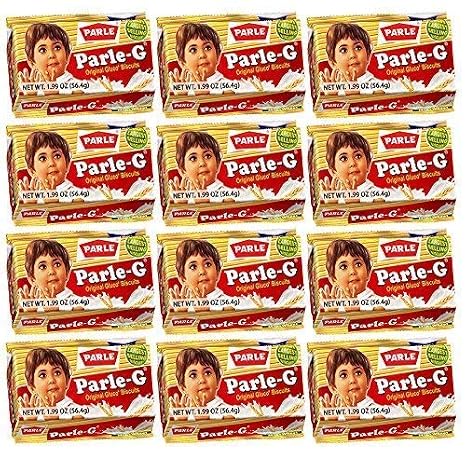 Parle-G Biscuits 56.4 Grams (12 pack) - SET OF 4
