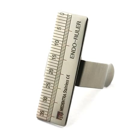 Dental Finger Ruler Endo Gauge Span Measuring Scale Ring Endodontic Instrument