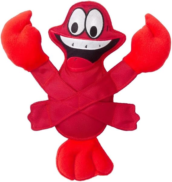 Doggles TYPELB13 Pentapulls Lobster Dog Toy, 11"