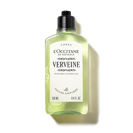 L'OCCITANE - Shower Gel Verveine (Verbena) - Sparkling and Refreshing Notes - Made in France