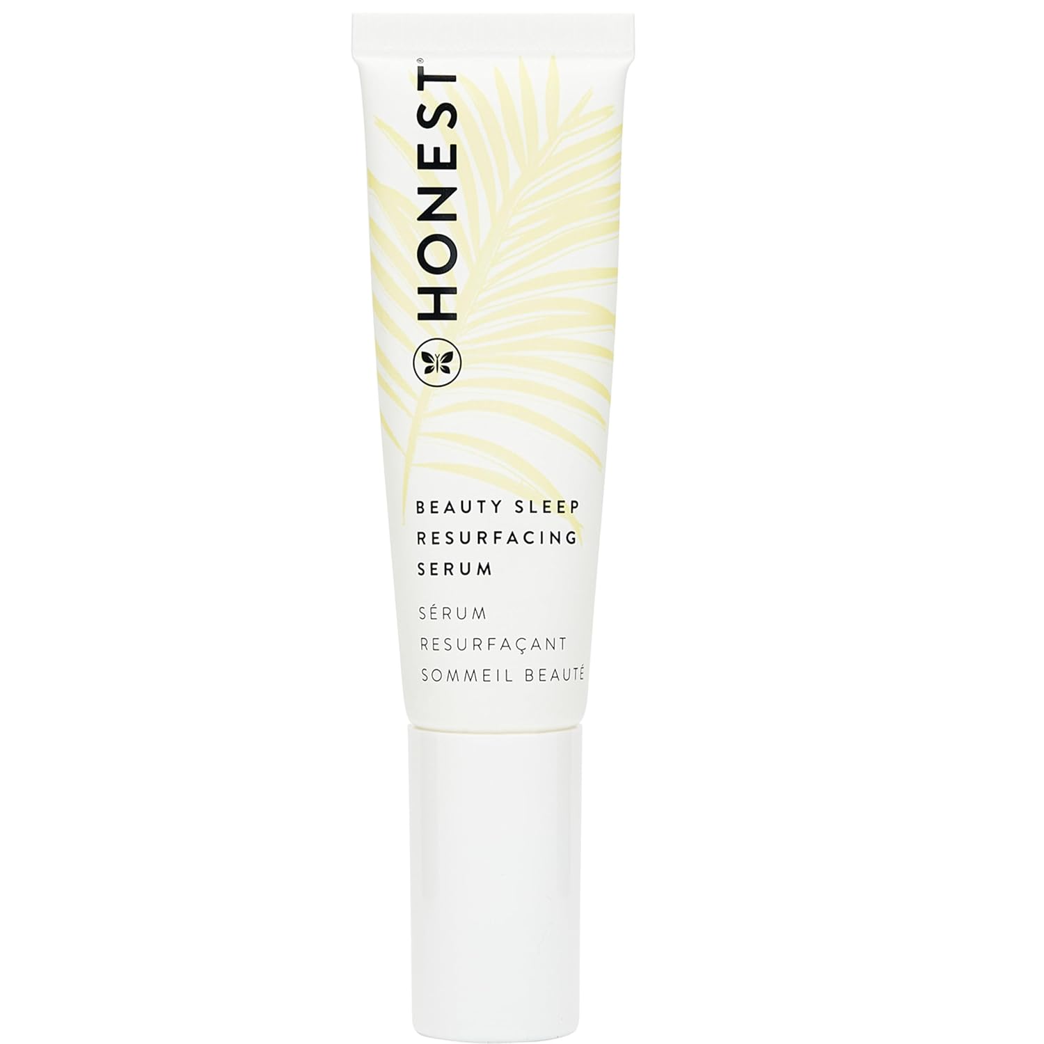Honest Beauty Overnight Resurfacing Serum | Gently Exfoliates for Smooth Skin | 5 Types of AHAs  Hyaluronic Acid | EWG Verified  Cruelty Free | 1 fl oz