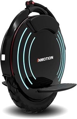 Inmotion V10F Electric Unicycle for Adults – 16 One-Wheel EUC with Self-Balancing Technology – High-Performance Commuter Electric Wheel