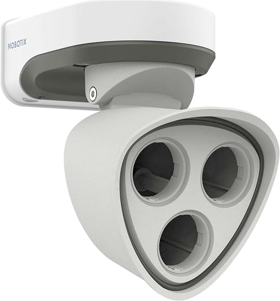 M73A Modular IP Camera 4K UHD Triple Streaming Expandable Functional Modules Weatherproof S/T PoE White