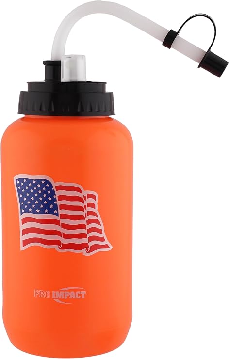 Bükülebilir Uzun Pipetli ve Püskürtme Kapaklı Sıkılabilir Su Şişesi - LDPE BPA İçermeyen Plastik - Beyzbol Hokeyi Spor Salonu için Hidrasyon MMA Yoga Boks Bisiklet Softbol Futbol Lakros (33