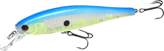 LUCKY CRAFT Pointer 100SP, Jerkbait Side by Side Action Tournament Winning Perfect Wobbling Freshwater Lake Bass Fishing Champion Bait