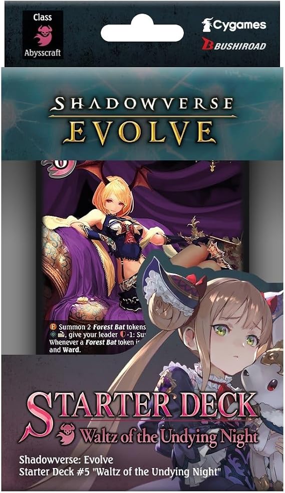 Shadowverse Evolve Starter Deck: Waltz of The Undying Night - SD05: Waltz of The Undying Night (SD05)