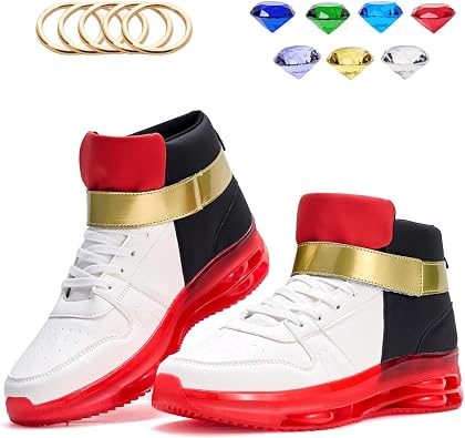 White Black Sneakers for Men Women Walking Fashion Shoes