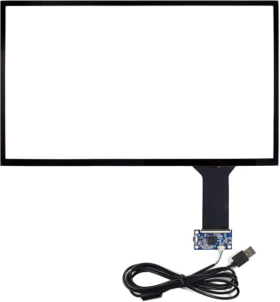 VSDISPLAY 15.6" Touch Panel Fit for 15.6''1366x768 1920x1080 LCD Screen | Capacitive Touch Panel,Screen Not Included