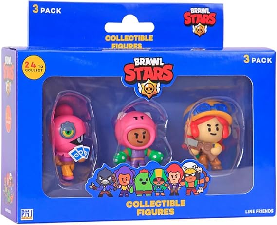 Brawl Stars BRW2021 Brawl Figure (3-Pack)