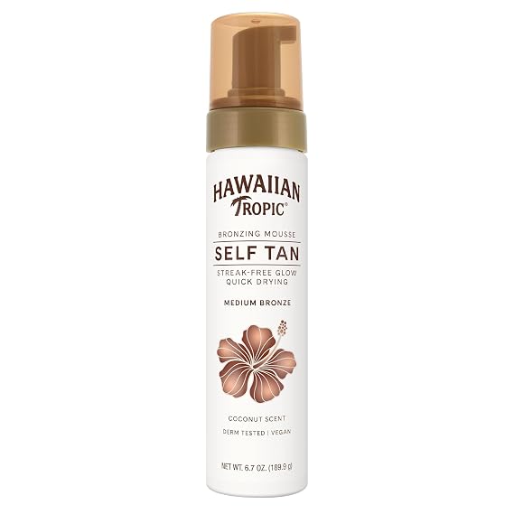 Hawaiian Tropic Express Self Tanner Mousse, 6.7 Oz