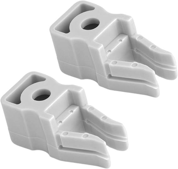 128866 Set of 2 Stopper Brackets Compatible with IKEA Pax