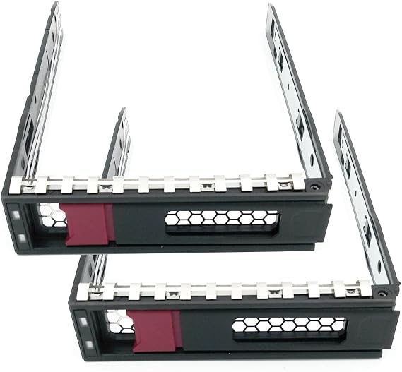 2-Pack 3.5" LFF SAS SATA Drive Tray Caddy | for HP Apollo 4200 Gen9/4510 Gen9/ML110 Gen10 & Apollo ML350 Gen10 (Storage Cape, Non-ProLiant) | PN: 774026-001