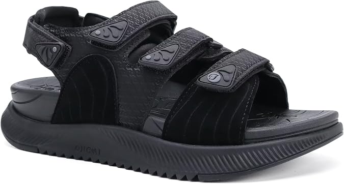 ONCAI Women's Walking Sandals with Arch Support Hiking Athletic Sandals Woman Outdoor Cushion Footbed Water Summer Thick Rubber Soles Sandalias Mujer Size 6-12