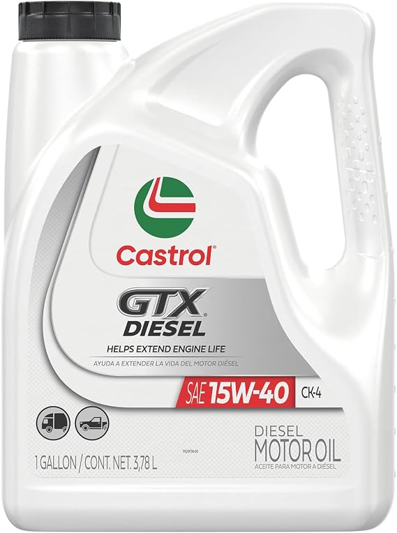 Castrol GTX Diesel 15W-40, 1 Gallon