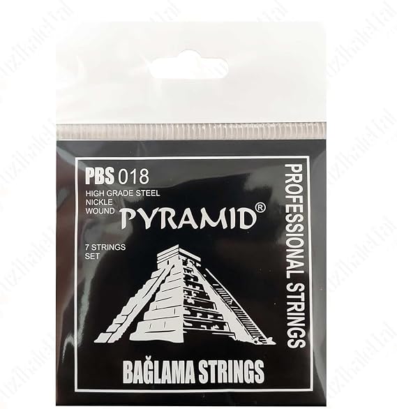 Pyramid Bağlama Teli - Kısa Sap 0,18 Saz Teli