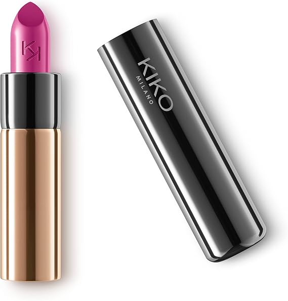 Kiko Milano Ruj - Gossamer Creamy Lipstick - 125 Cyclamen - Kremsi Parlak Lipstick
