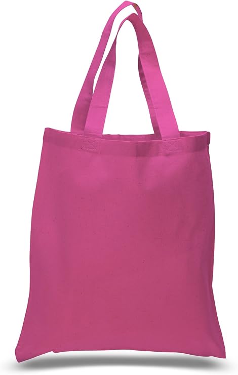 Wholesale Cotton Canvas Tote Bags in Bulk - 48 Pack - Blank Tote Bags for Arts and Crafts, Heat Transfer, Embroidery, Paint - Wholesale Cotton Gift Bags