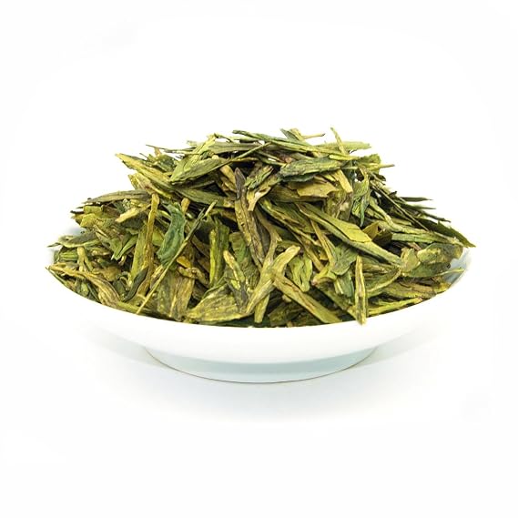 ChaWuWarmSun [S] Longjing Dragon Well Green Tea Loose Leaf, 3.5oz/100g
