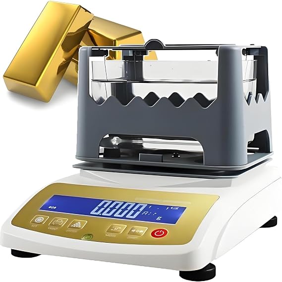 Gold Purity Analyser Tester Electronic Meter for Gold Purity Density Authenticity Detection Gold Precious Metals(300K)
