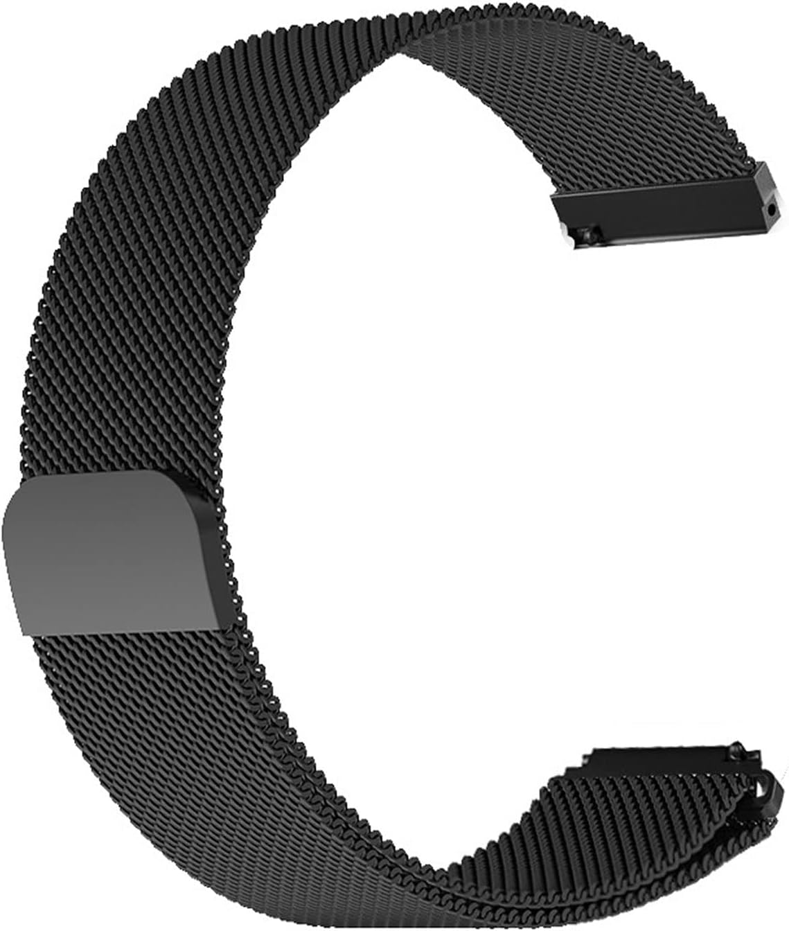 Kyver Metal Mesh 20mm Cord, Compatible Models - Compatible with Galaxy Watch 6/5/4/ Active 2 (44mm), Compatible with 20mm Watches