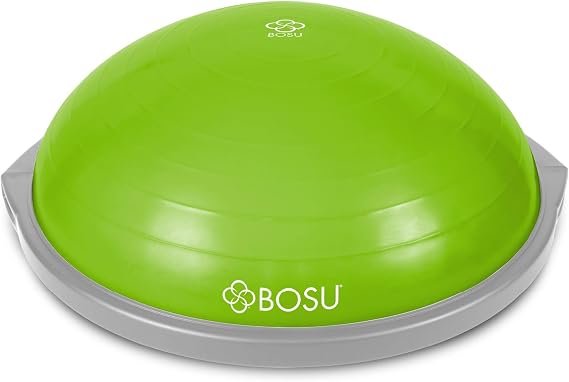 BOSU 65 cm Dynamic Non-Slip Travel Balance Ball Pod Trainer, Lime Green