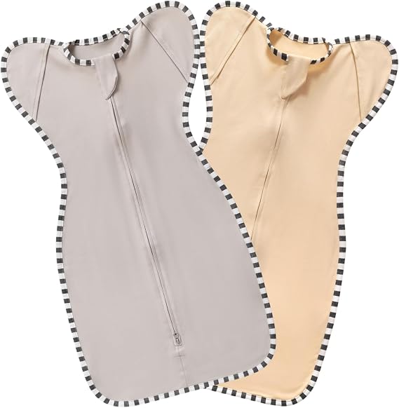 Baby Swaddle Blanket for Newborns and Infants,2-Piece Set Infant Pajamas