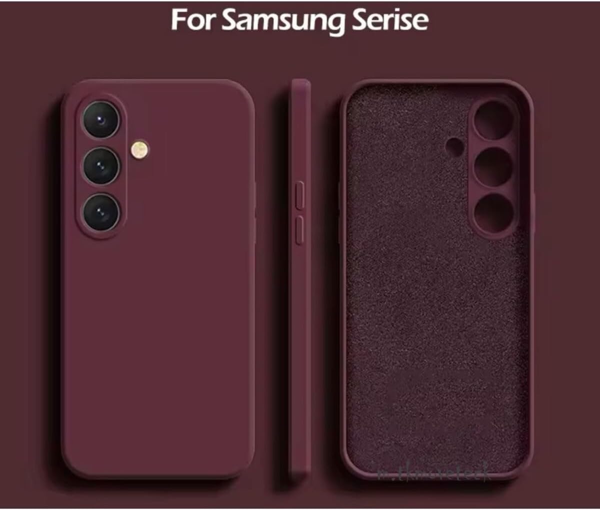 CONSTRAIN - Samsung Galaxy A17 ile uyumlu 5g Kılıf Lansman Kamera Korumalı İçi Süet Kadife Yumuşak Renkli Silikon Mat Hisli