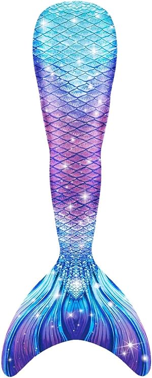 Superband Mermaid Tails for Swimming for Women and Adults Without Monofin