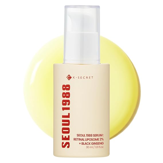 K-SECRET SEOUL1988 Retinal Serum for Fine Lines & Pore Care, 1.01 fl oz