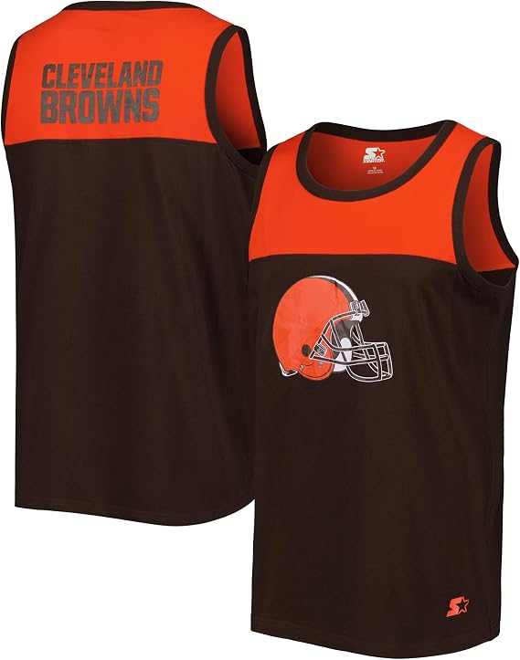 STARTER Men's NFL Team Touchdown Fashion Tank Top